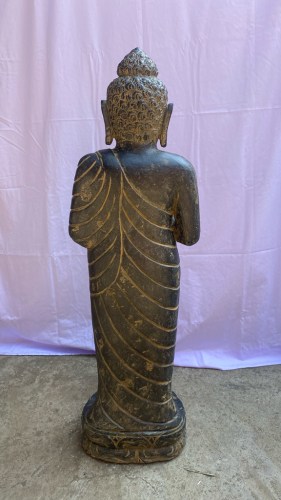 STANDING BUDDHA AMANTA PRAJNA 100 CM BACK